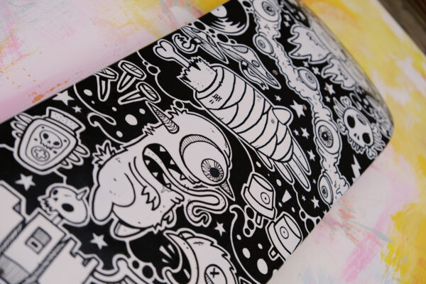 Fracture - Hand Painted deck - Image 4