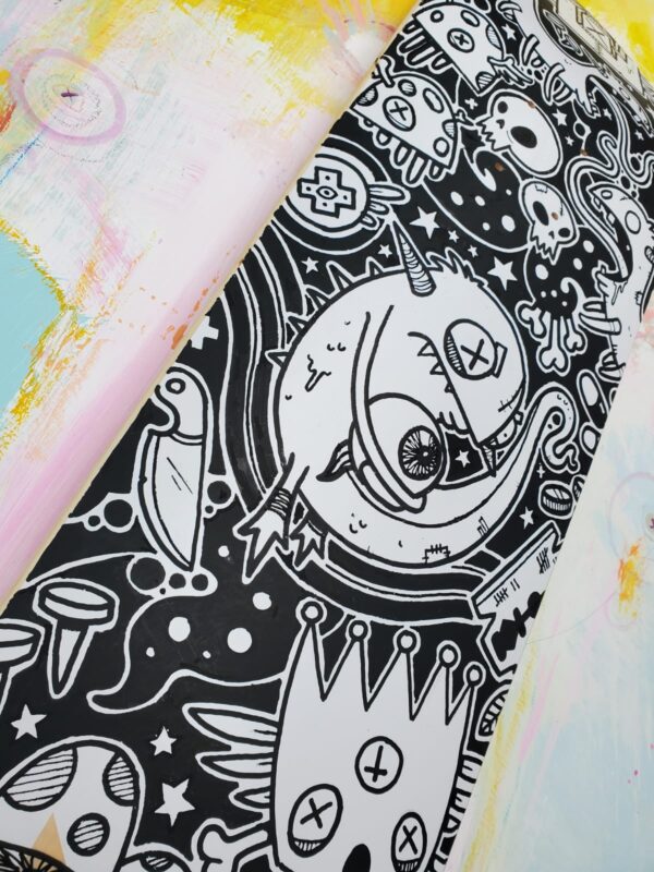Cleave - Hand Painted deck - Image 3