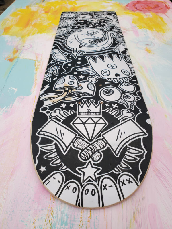 Cleave - Hand Painted deck - Image 5