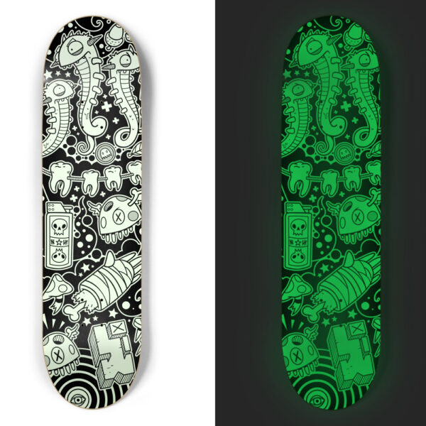 Glowteef (Glow in the dark) - Printed Deck - Image 3
