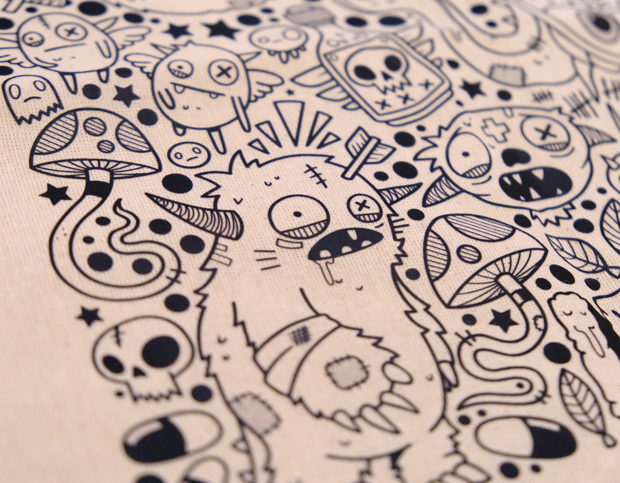 Mindless Capitalism Enabler - Economy Medium Tote Bag Natural - Image 6