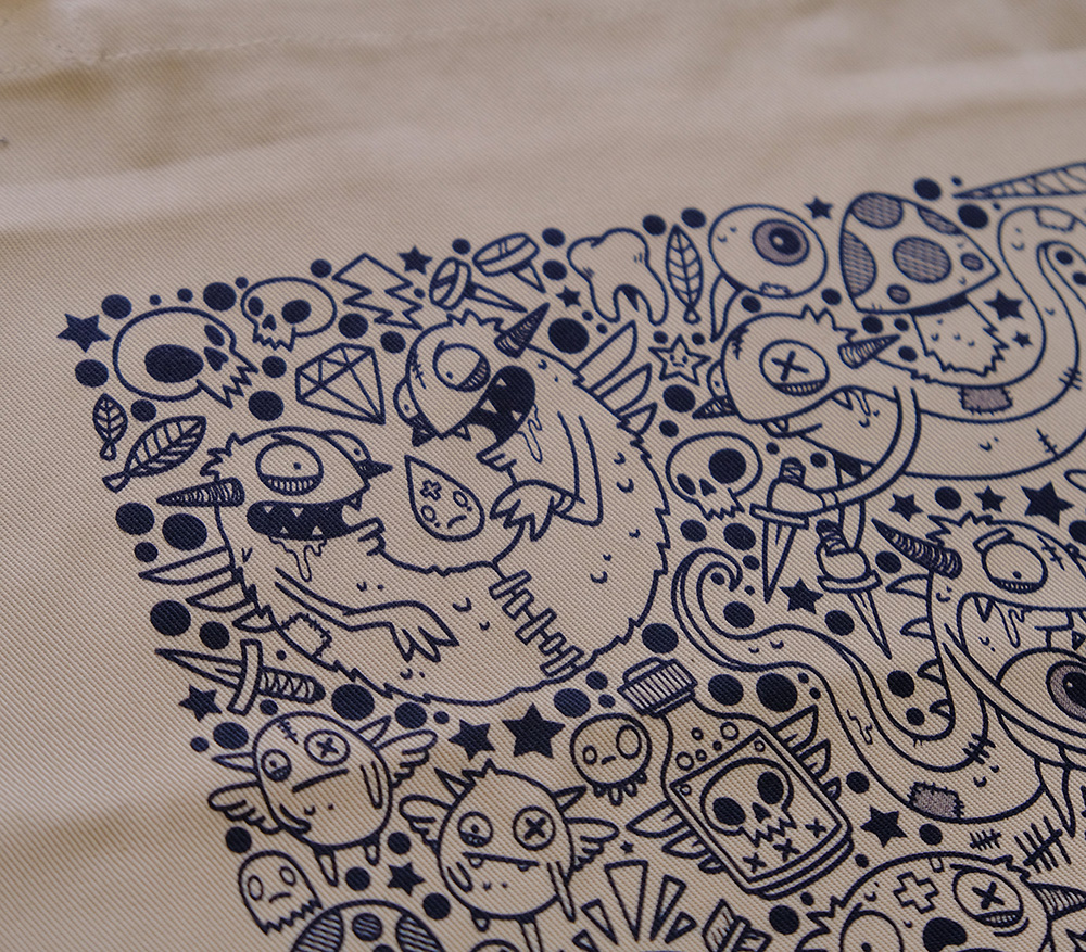 Mindless Capitalism Enabler - Medium Organic Tote Bag - Image 3