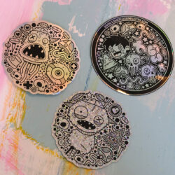 Holographic Sticker Pack of 3