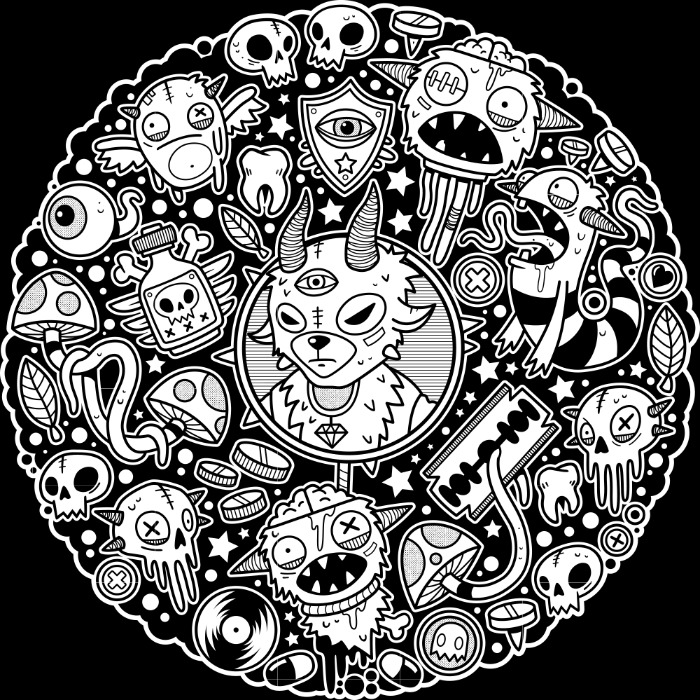 Voodoo Magic - Unisex Softstyle Tee - Image 2